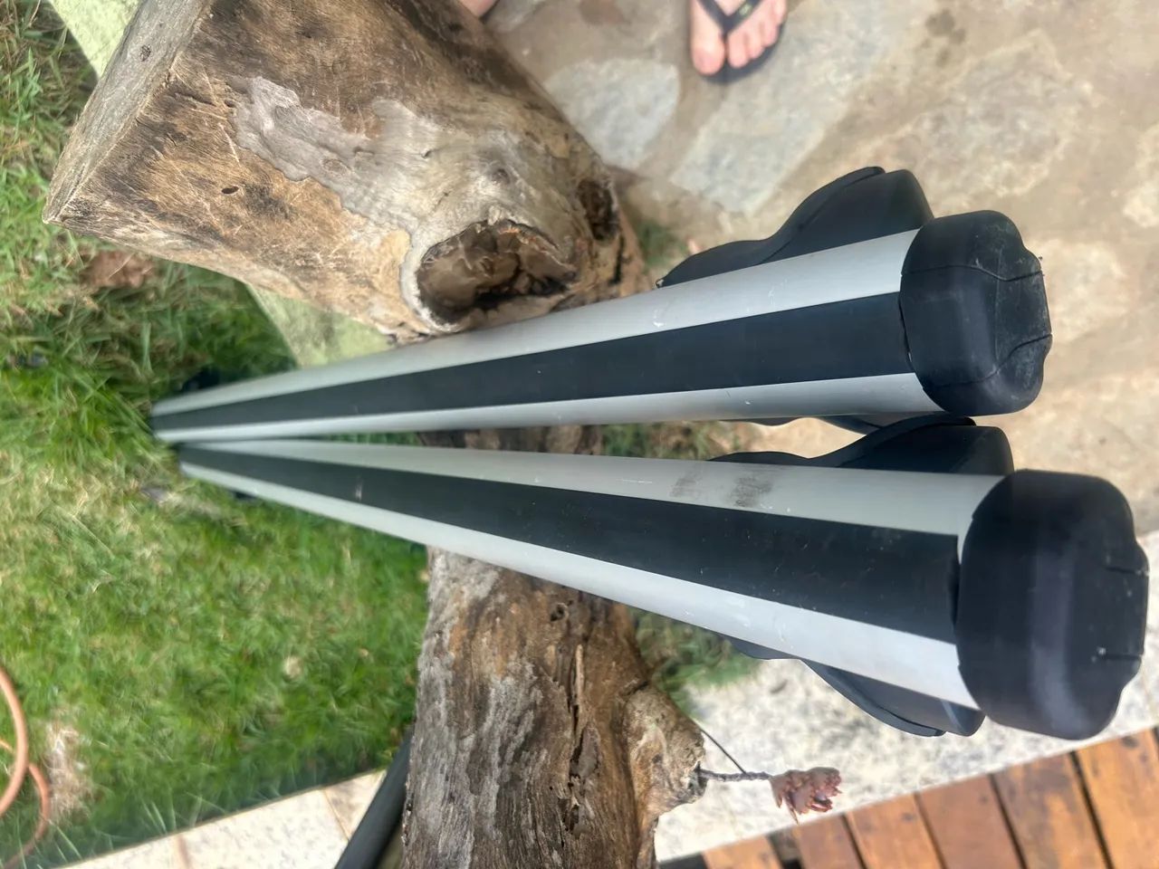 Rack travessa Thule e ara Honda Fit  - Foto 5