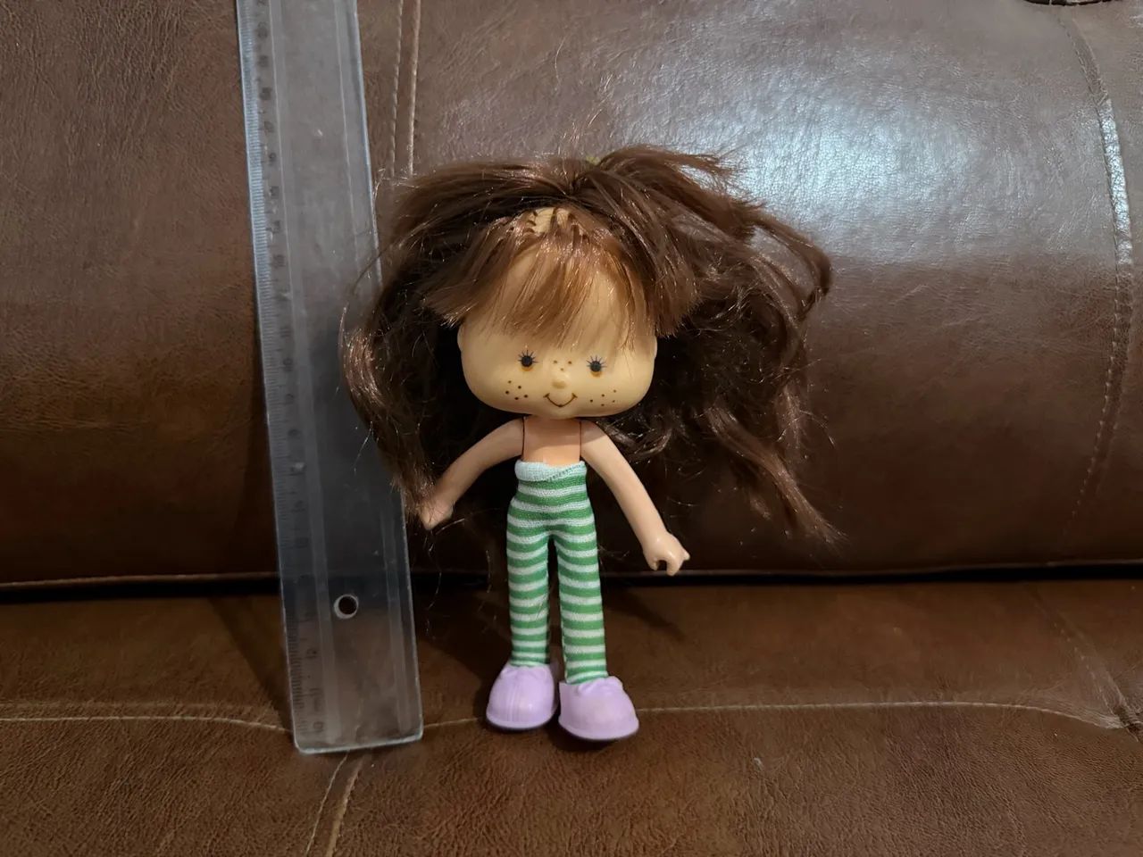 Boneca antiga Moranguinho.