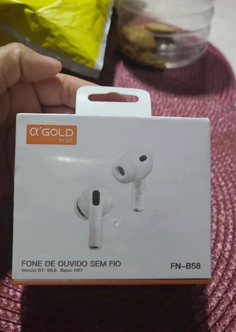Fone Bluetooth (65$)Compatível Com Ios, Android, Samsung E iPhone Cor Branco B Basto - Foto 2