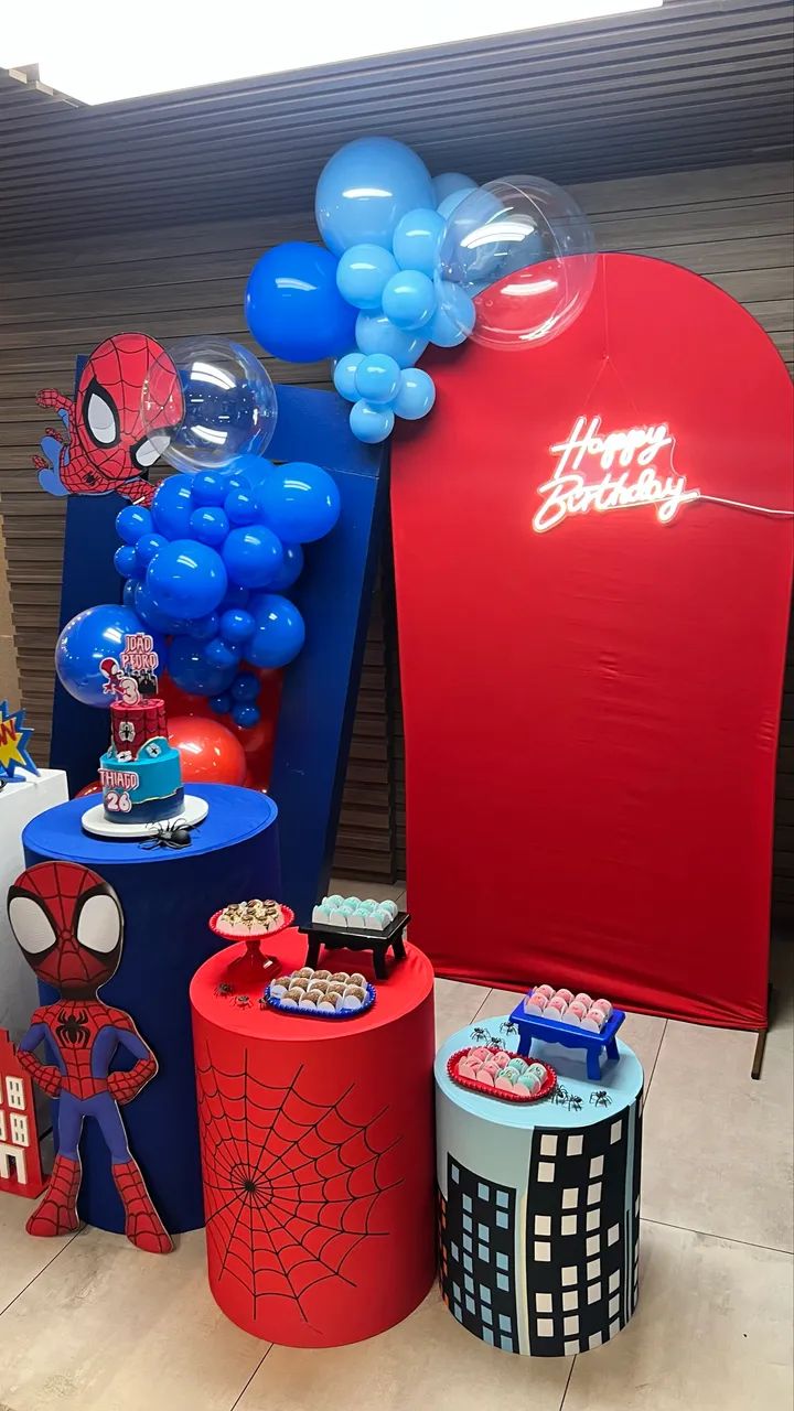 Decoração homem aranha baby cute - Foto 2