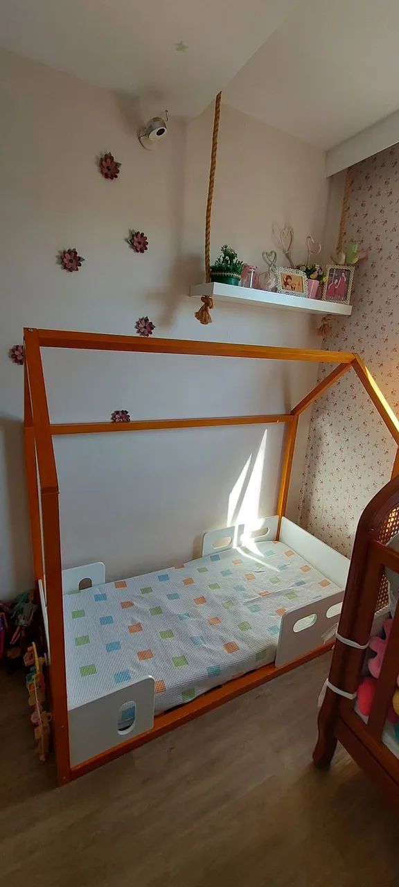 Mini cama Motessoriana com colchão  - Foto 5
