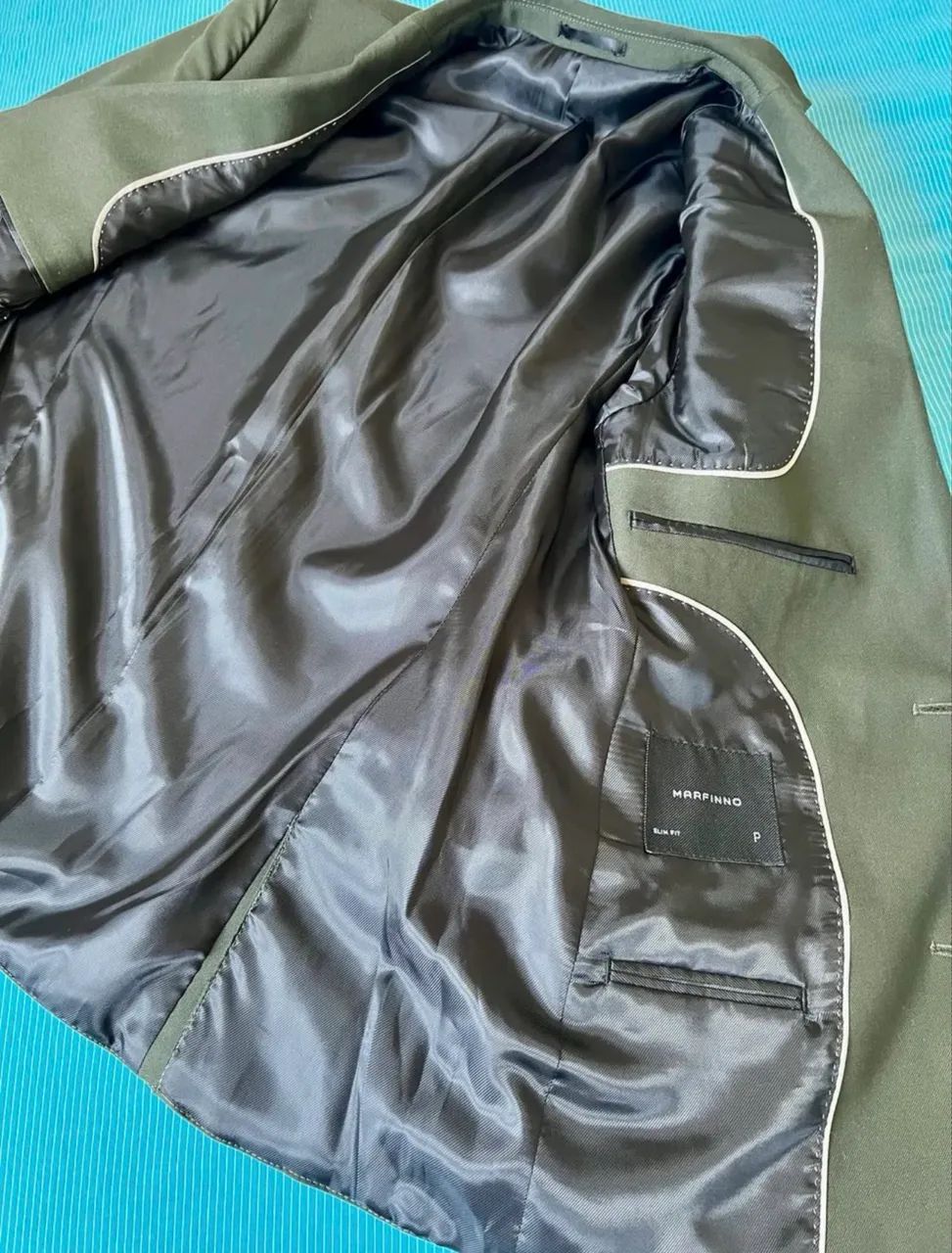 Blazer Masculino Verde Novo P - Foto 3