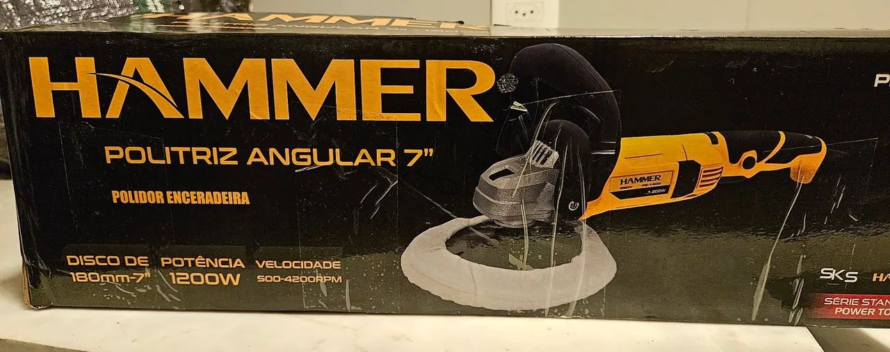7-inch Angular Polisher 1200W PZ1400 Hammer