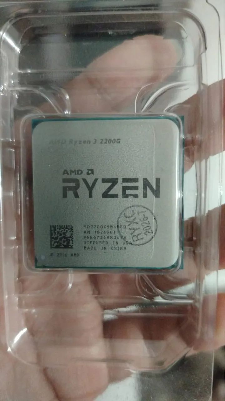 AMD ryzen 3 2200g