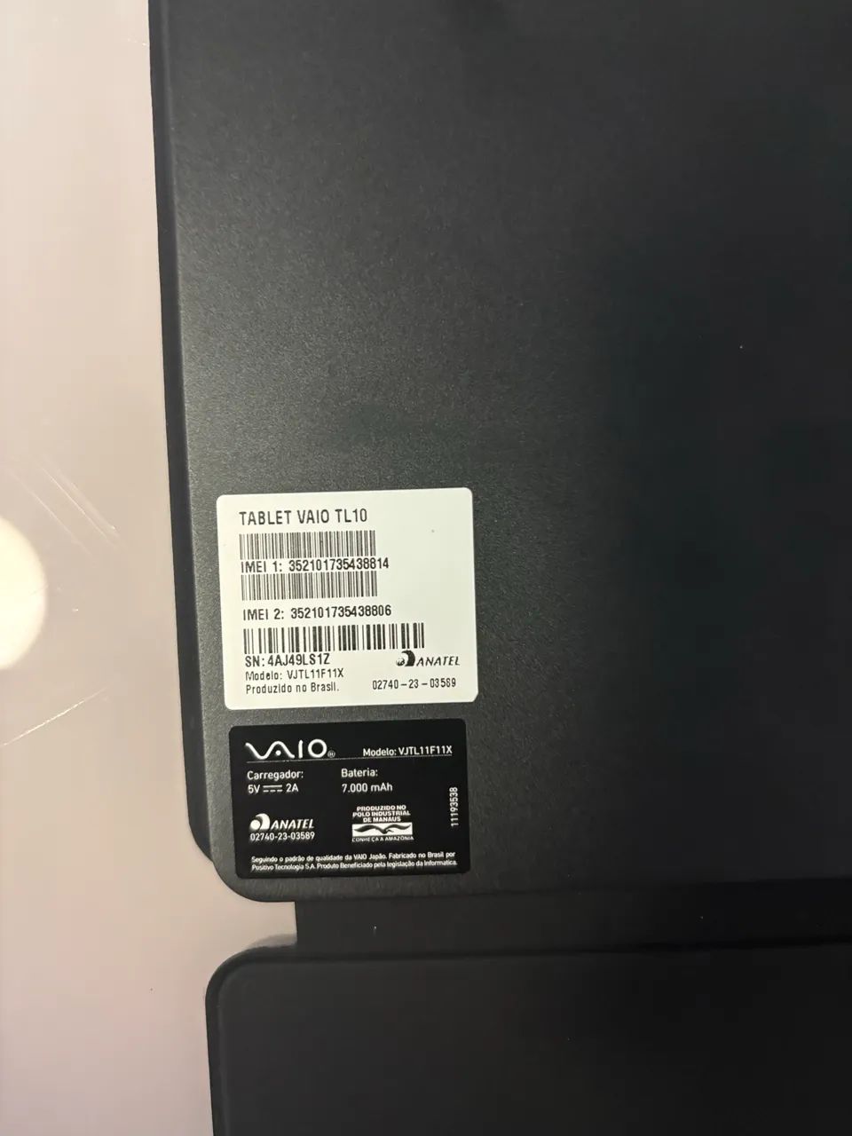 Vendo Tablet Sony Vaio - Novo com caixa - Foto 4