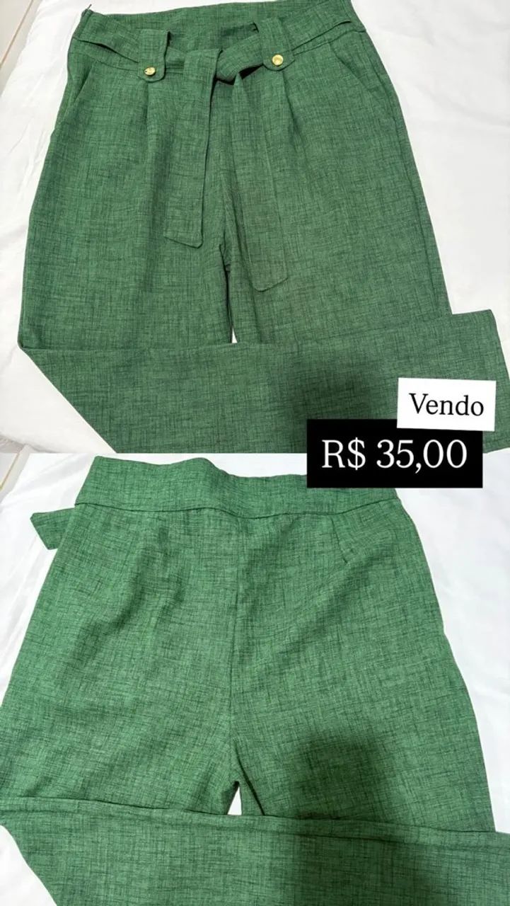 Calça verde