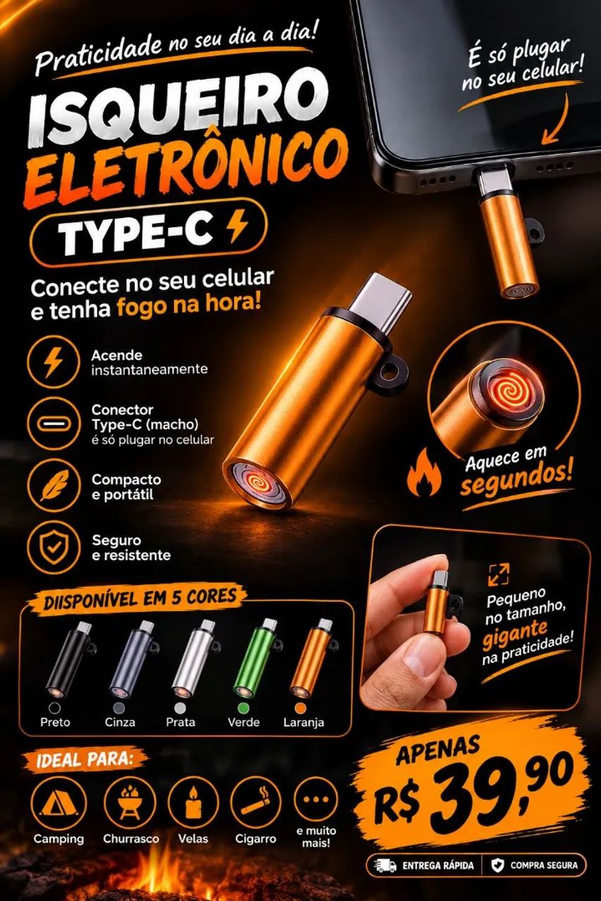 isqueiro elétrico  - Foto 2