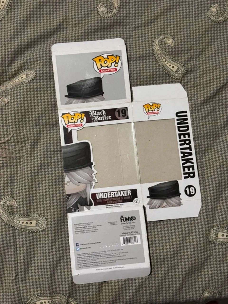 Funko POP Undertaker - Black Butler / Kuroshitsuji - Foto 3