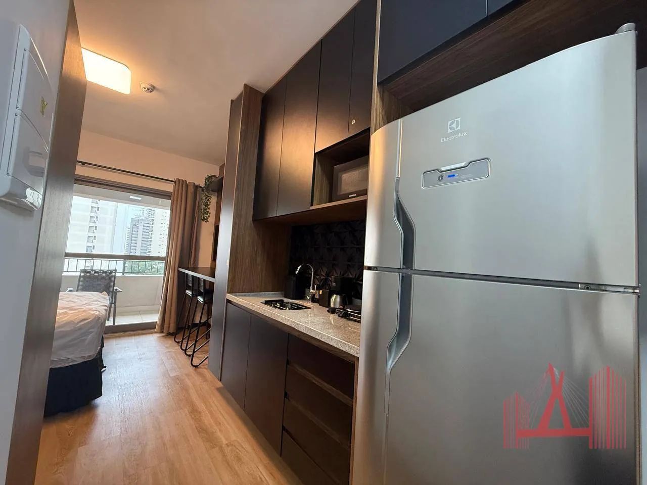 Studio MOBILIADO para Locação com 1 dormitório, com 30 m² - Moema - Foto 4