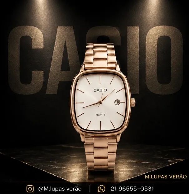 Relógio Casio vintage fundo branco  - Foto 3