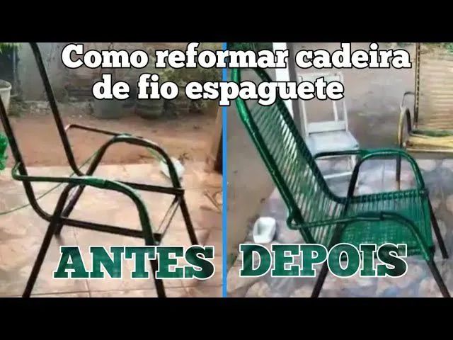 Reforma de cadeira de área 