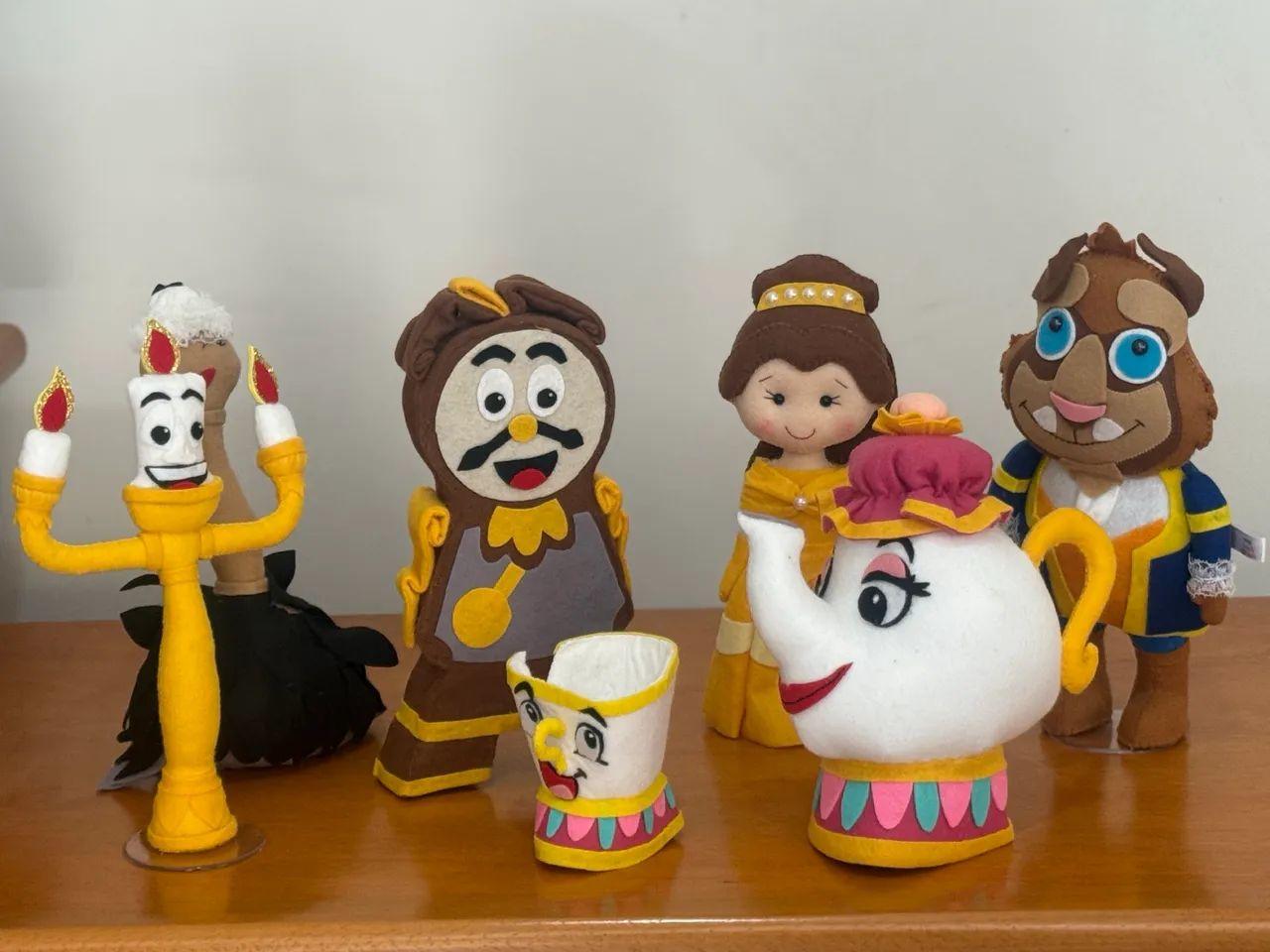 Kit de feltro A Bela e a Fera