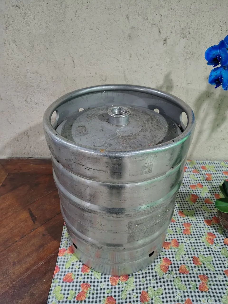 Casco Barril Chopp 50 litros Inox  - Foto 2