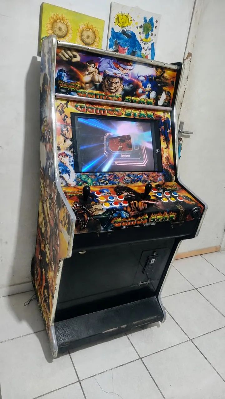 Máquina de Fliperama 