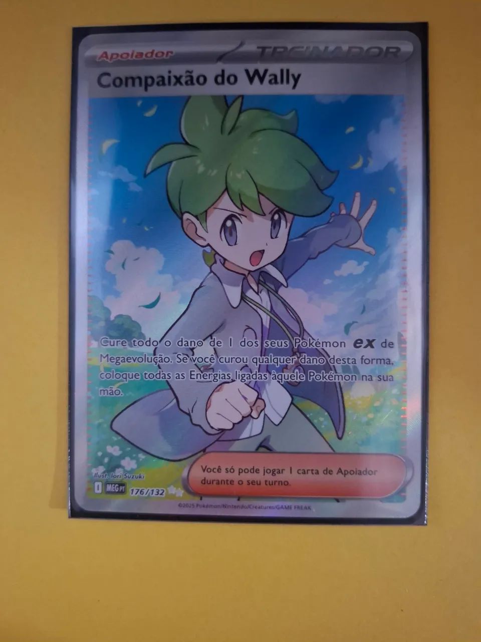 wally pokemon card Pokemon Card Wally Compassion Mitsuru SAR 91/63 M1S Mega Symphonia Japanese main image 0