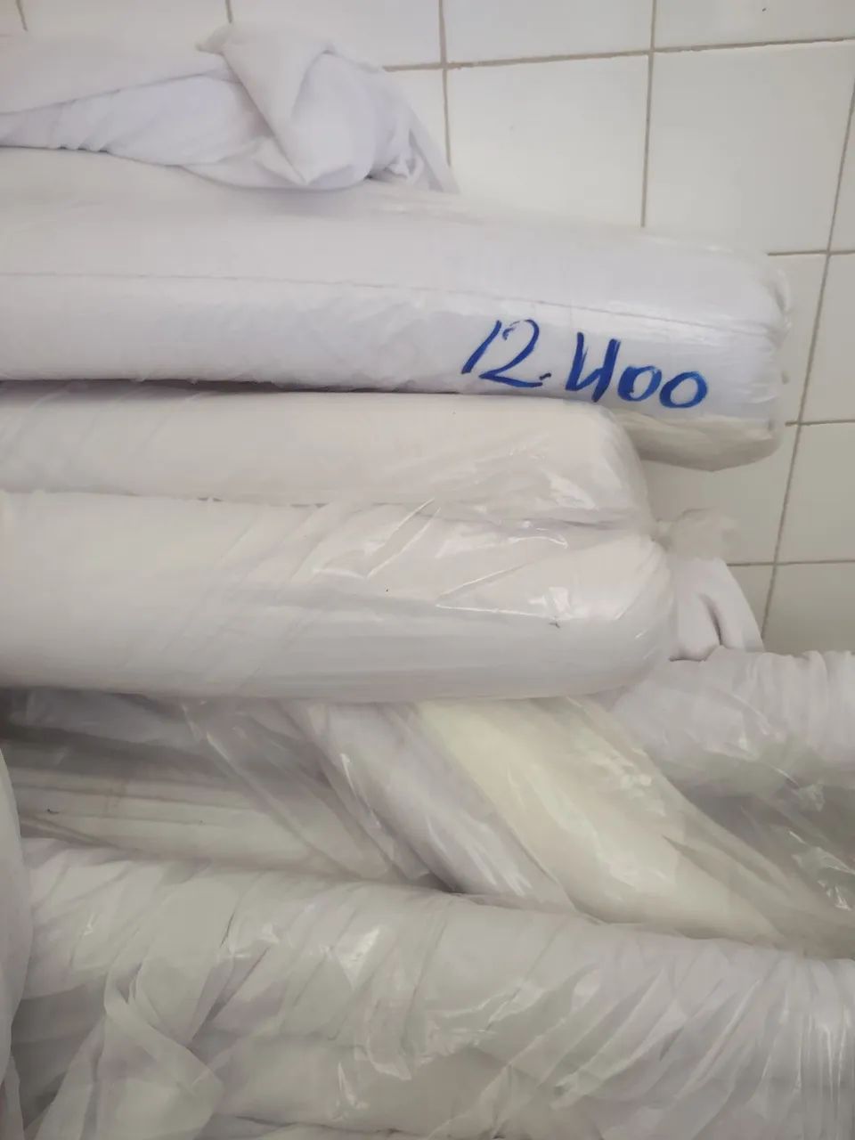 Malha tule branco 17kilos 