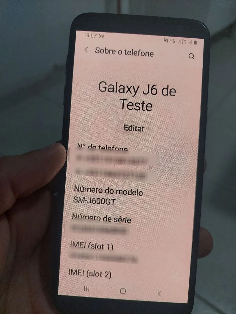  Celular + Fone Bluetooth Preço pra Levar - Foto 3
