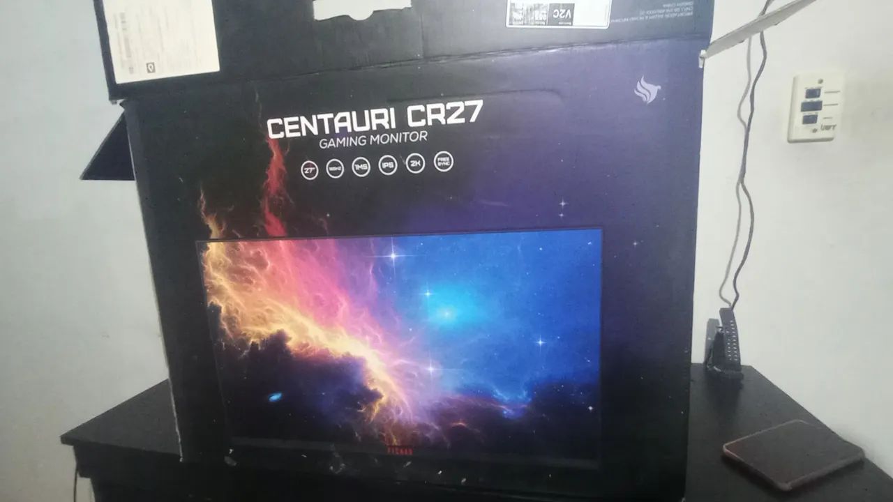 Monitor Gamer 27P centauri CR27 em ótimo estado  - Foto 5