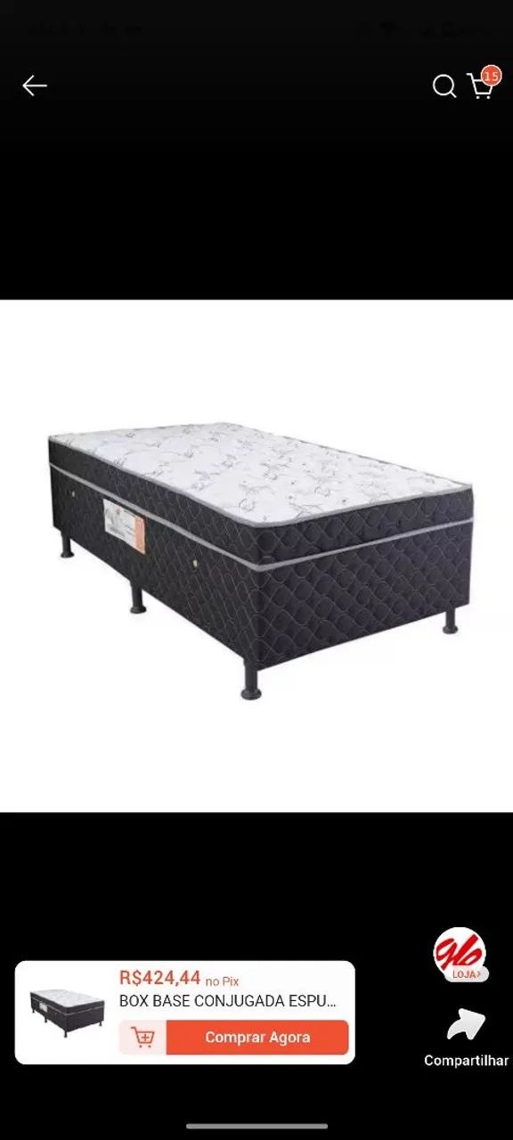 Cama solteiro