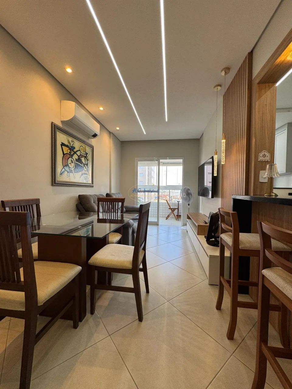 Apartamento 2 dorms Mobiliado e com lazer em Cidade Ocian - Foto 5