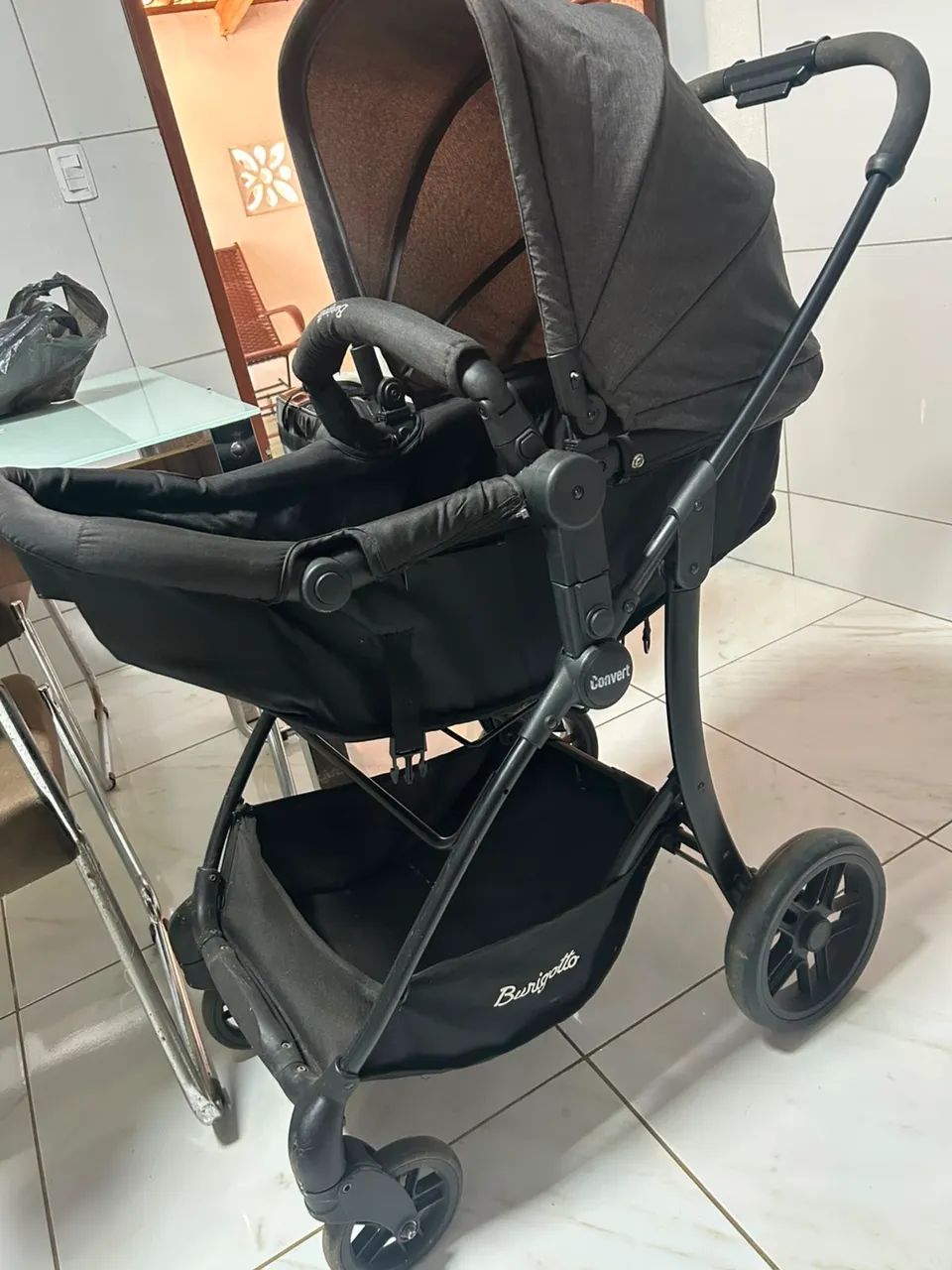 Carrinho de bebê Burigotto Convert ? Pouquíssimo usado - Foto 3