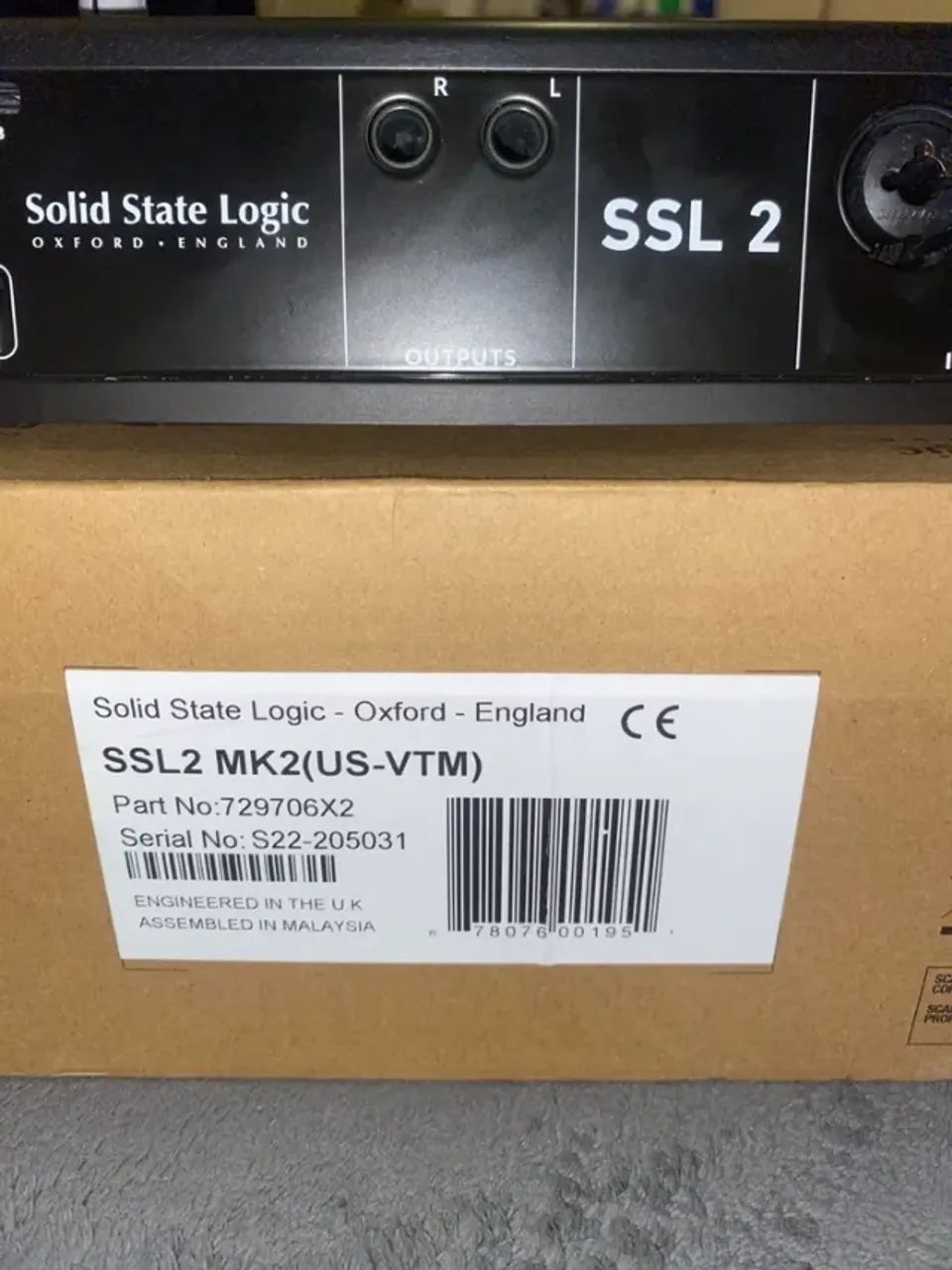 Interface de Áudio SSL2 MKII 4K Usb 192khz 32-bit - em ótimo estado - Foto 5