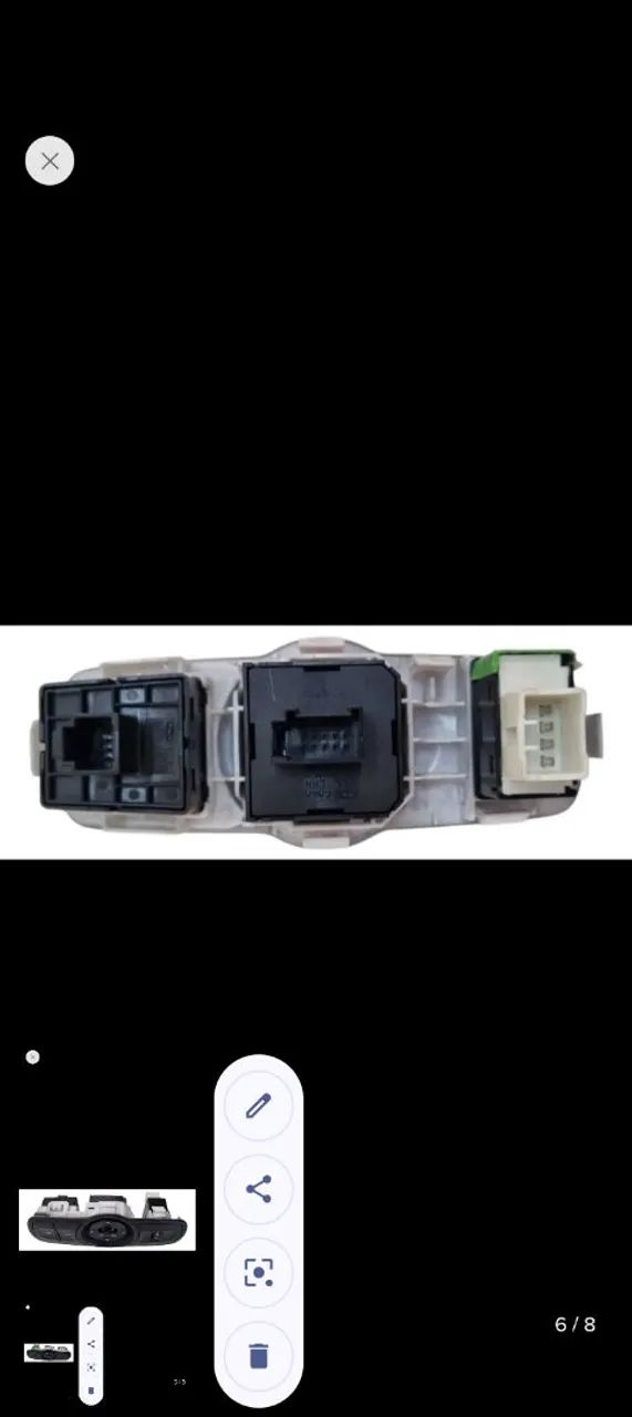 Comando regulagem retrovisor e farol tiggo - Foto 3