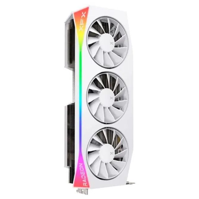 Placa de Vídeo XFX Mercury RX 9070 XT OC WHITE GAMING EDITION WITH AMD Radeon, RGB, 16GB,  - Foto 3