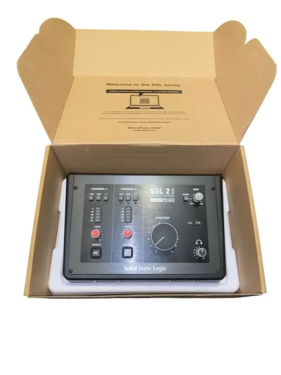 Interface de Áudio SSL2 MKII 4K Usb 192khz 32-bit - em ótimo estado - Foto 4