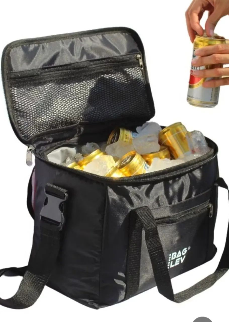 Bolsa Térmica Reforçada Impermeável 20L - 2 Alças - Foto 4