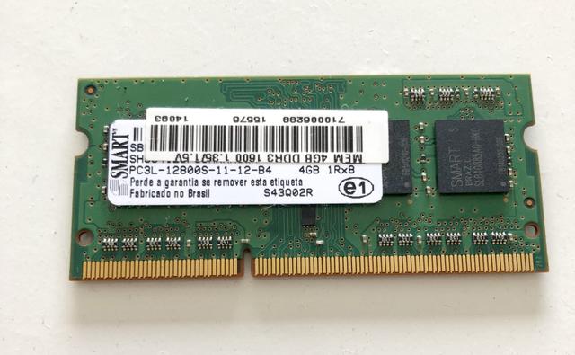 Memória 4gb notebook