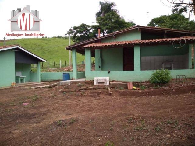 Excelente chácara com 02 casas, terreno plano, 1800 metros, perto do asfalto e linda vista - Foto 14