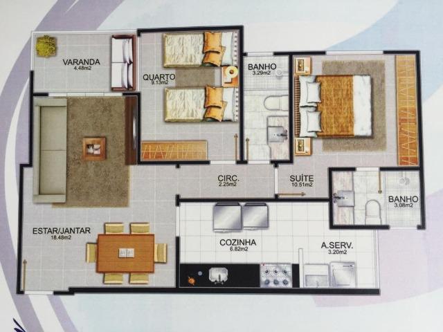 Apartamento na Praia do Morro - Guarapari - Foto 15