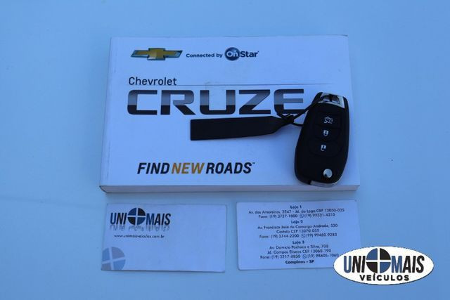 Cruze 1.4 Turbo Lt Automatico 2017 Completo Impecavel Apenas 63.900 Ljc - Foto 7