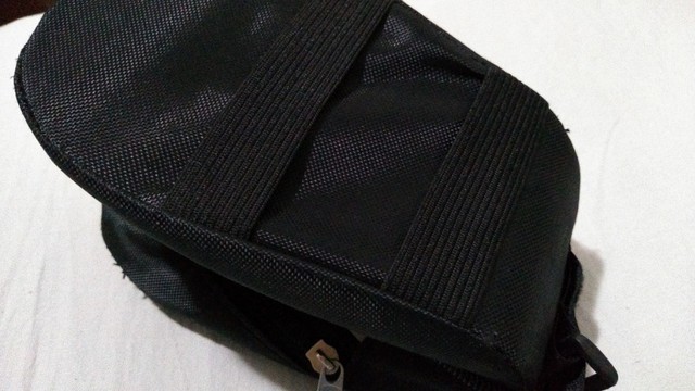 Bolsa para selim engate rápido com fita iluminação.. Tamanho duplo - Foto 5