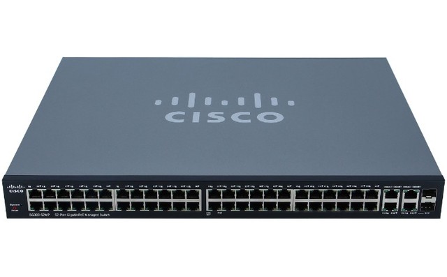  Cisco Switch gerenciado Cisco SG300-52 de 52 portas Gigabit