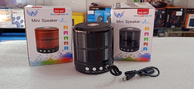 Mini speaker alto falante music fm usb
