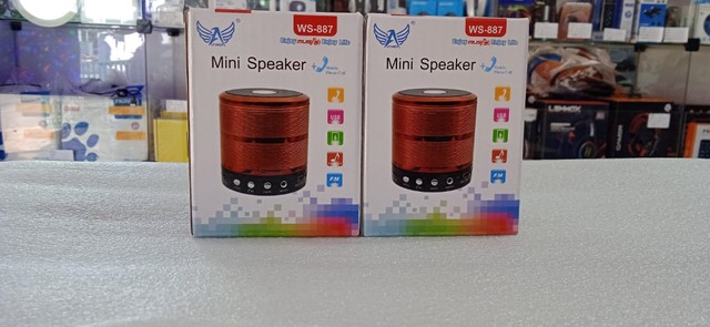 Mini speaker alto falante music fm usb - Foto 2