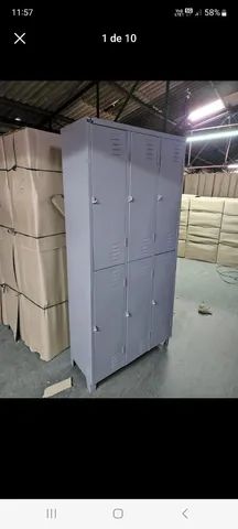 Roupeiro de aço com 6 portas grandes( só novos  )veja preços na Descrição - Foto 4