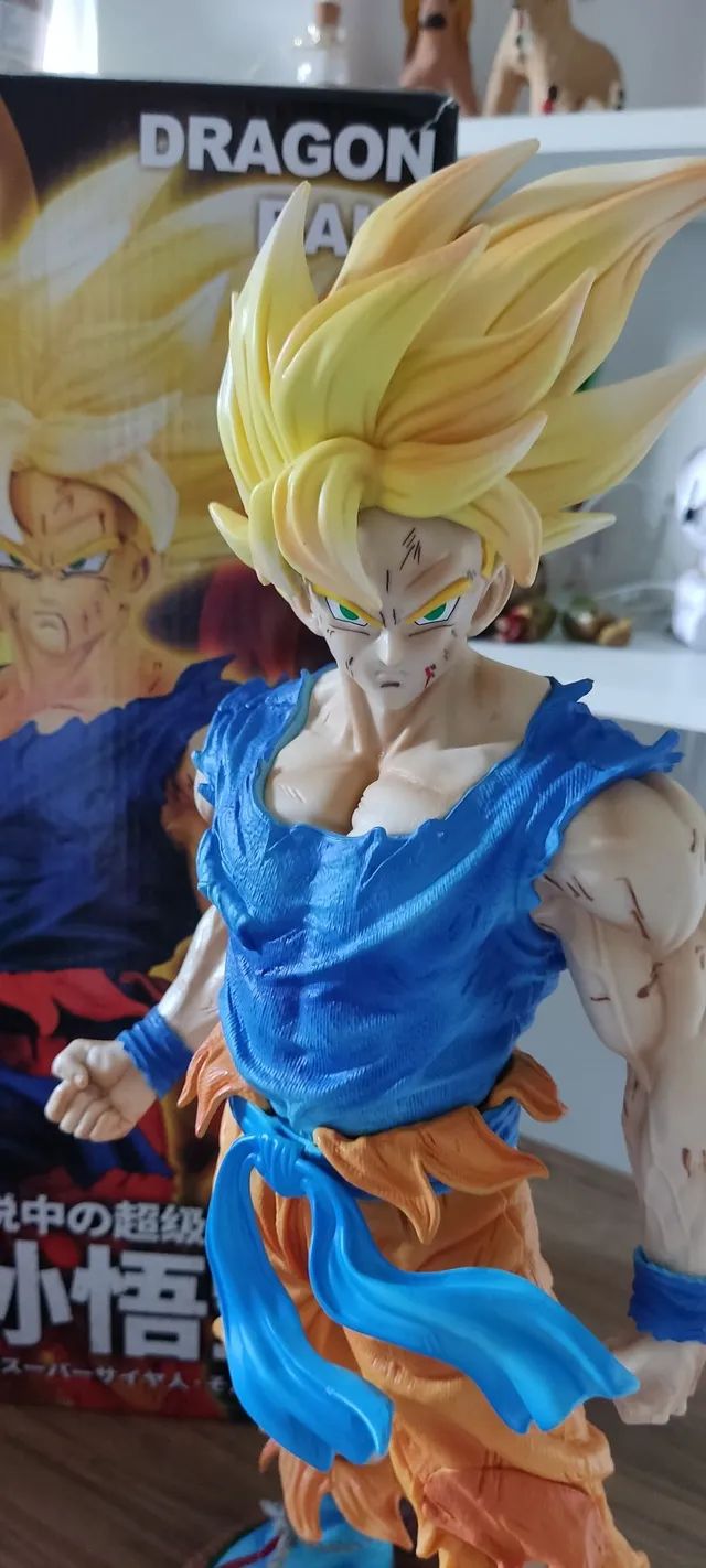 Dragon Ball Vegeta Super Sayajin 1/4 44cm Estatueta Grande