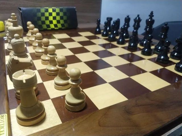 Jogo xadrez botticelli com tabuleiro, extra