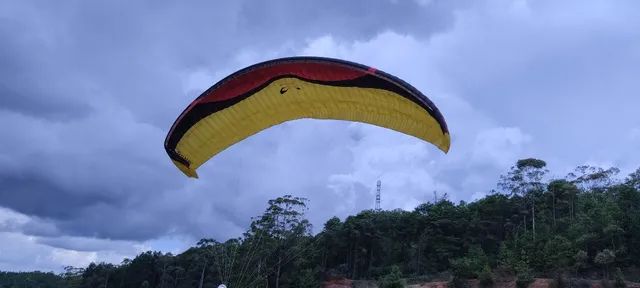 vela de parapente marca sol "sycross2 tamanho ano 2021" peso (85/100 kg.) - Foto 3