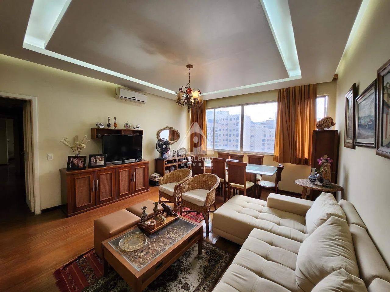 Apartamento 4 Quartos (1 Suíte) com 1 Vaga e Sala Ampla  Botafogo - Foto 2