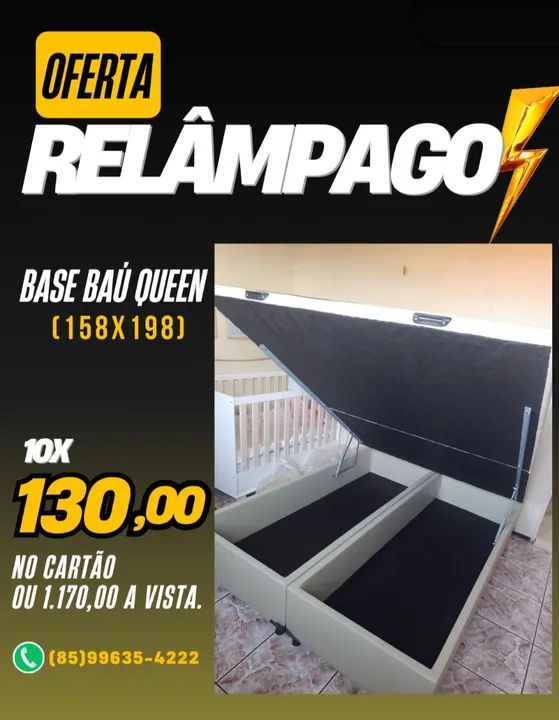 BASE BAÚ TODOS OS TAMANHOS  - Foto 3