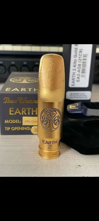 Boquilha para Sax Alto Theo Wanne Earth 8 Sax Alto