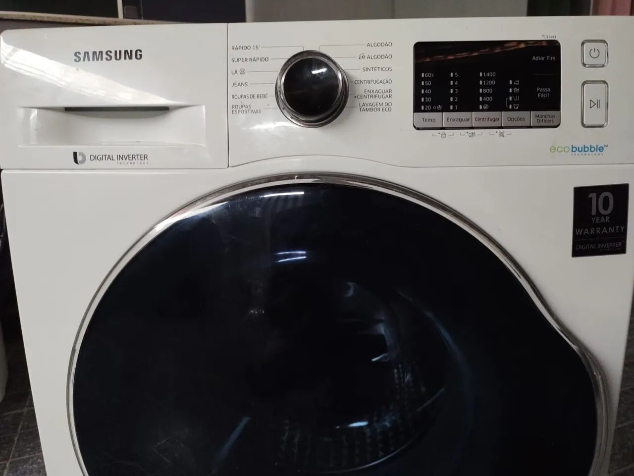 Máquina de Lavar Samsung 10kg Digital Inverter - Foto 2
