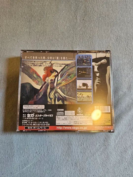 Azel - Panzer Dragoon RPG - Sega Saturn - Old Games Prensado - Inglês  - Foto 3