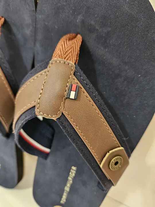 Chinelo Tommy Hilfiger 39/40 masculino - Foto 3