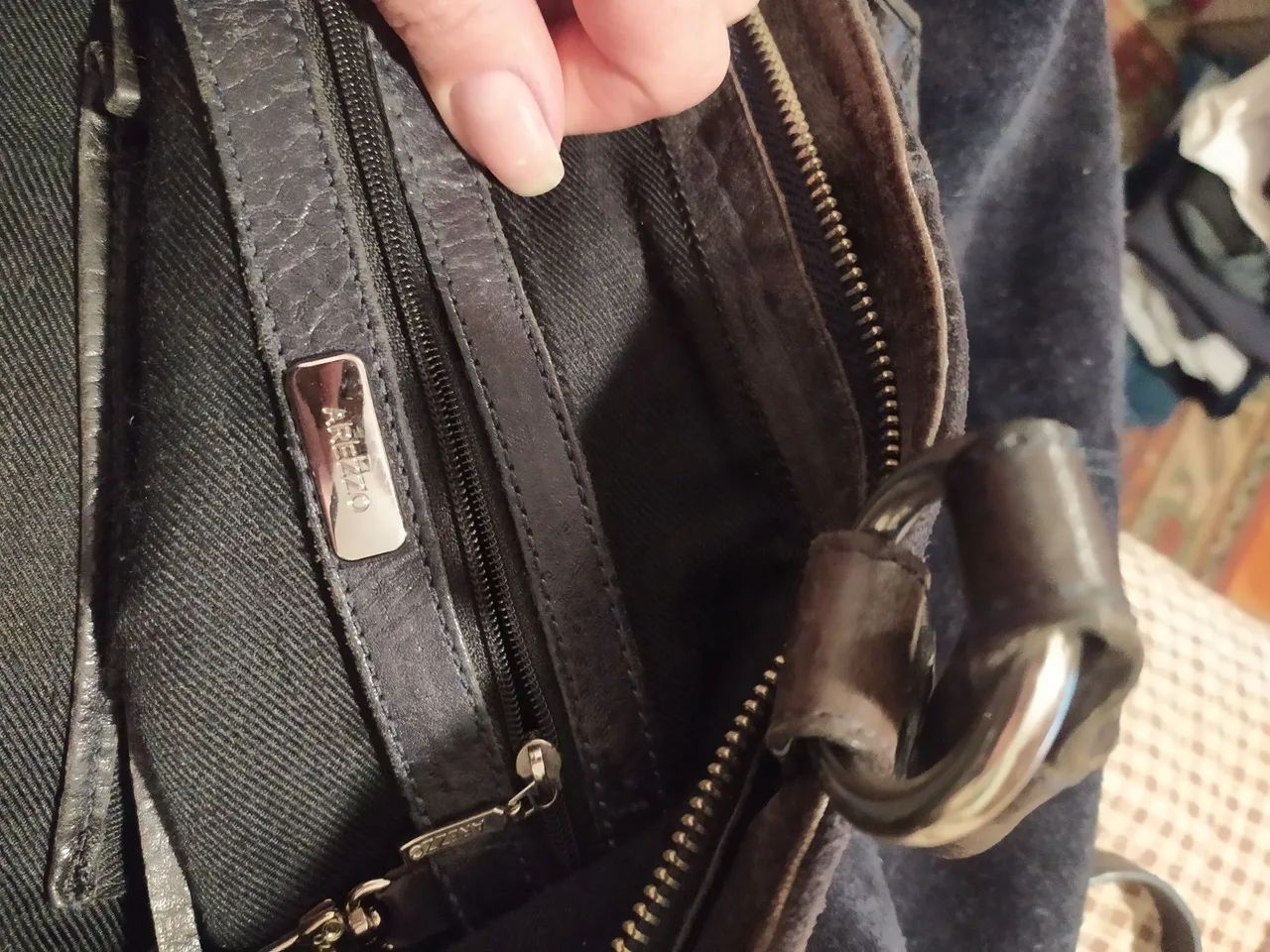 Bolsa de couro Arezzo  - Foto 5