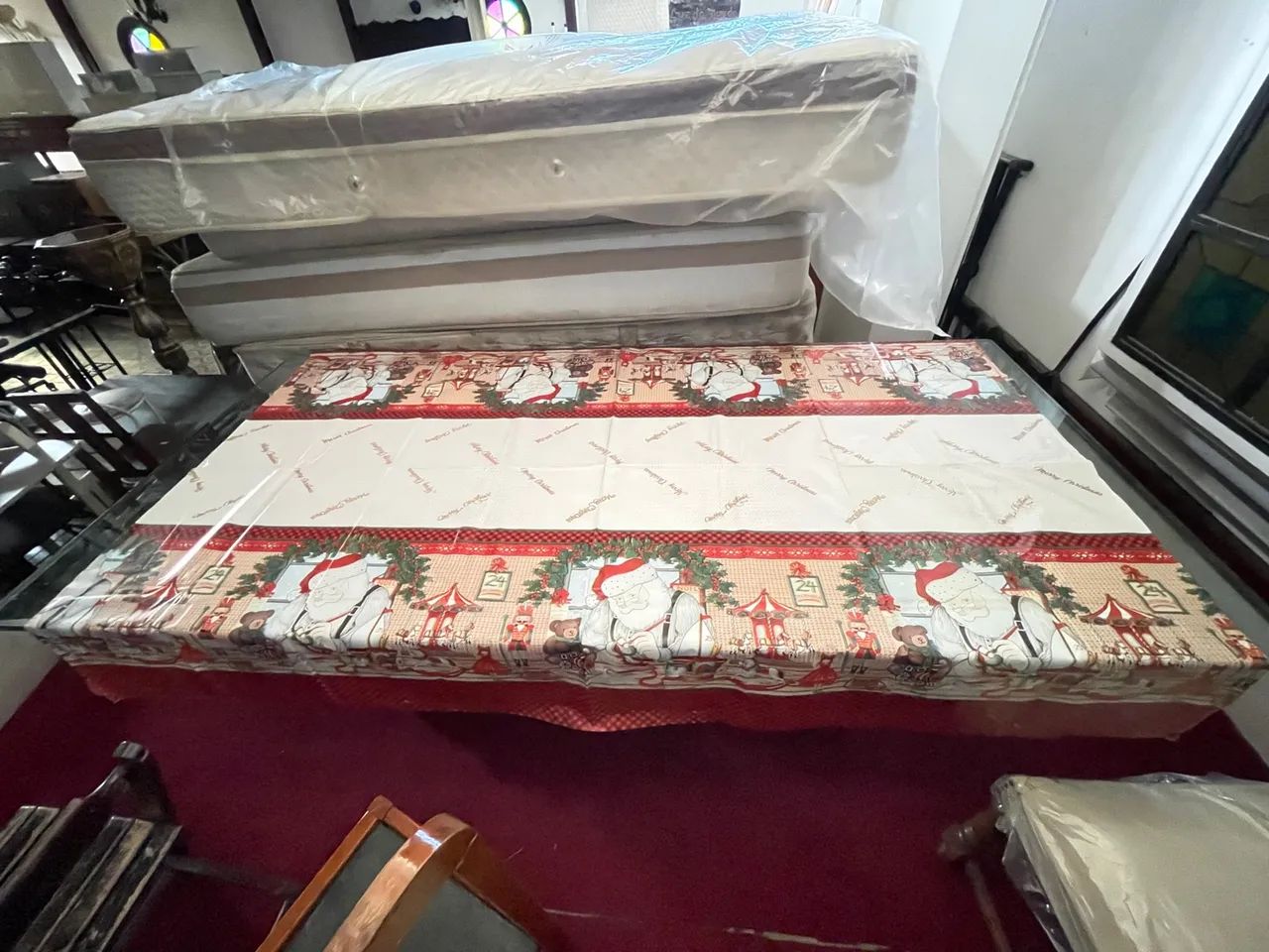 Natal Toalha Mesa Térmica  2,00X1,40 - Foto 2